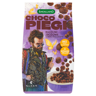 Bakalland Choco Piegi płatki śniadaniowe, Kleks, 250 g - zdjęcie produktu