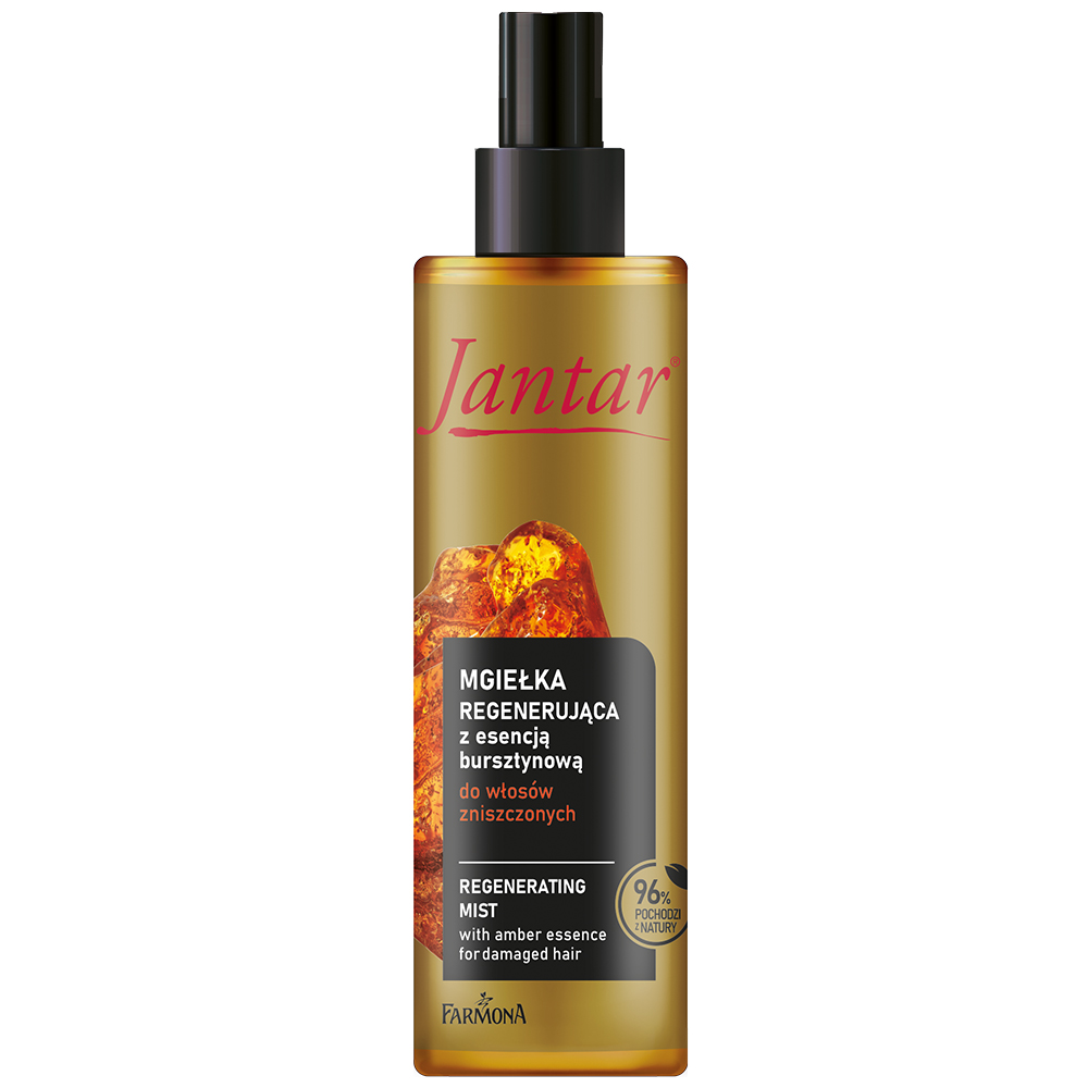 Jantar Farmona Jantar, Spray regenerierend z mit Bernsteinessenz, Haar strapaziert, 200 ml — Inhaltsstoffe und Bewertung