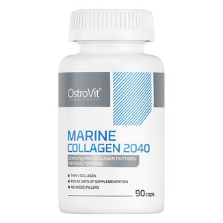 OstroVit Marine Collagen 2040, 90 kapsułek - zdjęcie produktu