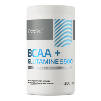 OstroVit BCAA + Glutamine 5500, 300 kapsułek - zdjęcie produktu
