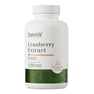 OstroVit Cranberry Extract Vege, 120 kapsułek - zdjęcie produktu