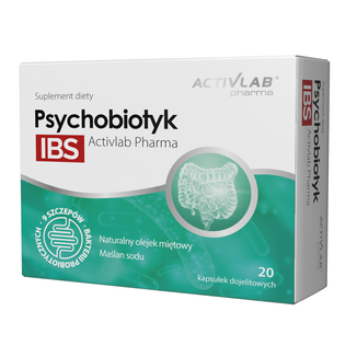 Activlab Pharma Psychobiotyk IBS, 20 kapsułek dojelitowych - zdjęcie produktu