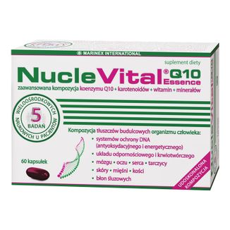 NucleVital Q10 Essence, 60 kapsułek - zdjęcie produktu