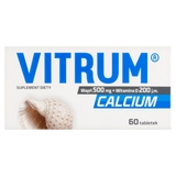 Vitrum Calcium, 60 tabletek - miniaturka zdjęcia produktu