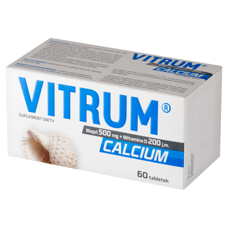 Vitrum Calcium, 60 tabletek - zdjęcie produktu