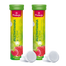 Zestaw Protego Multiwitamina + Cynk, smak malinowo-truskawkowy, 2 x 20 tabletek musujących - miniaturka  zdjęcia produktu