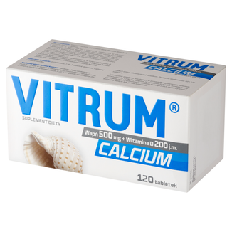 Vitrum Calcium, 120 tabletek - zdjęcie produktu