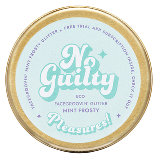 Ministerstwo Dobrego Mydła Facegroovin' Eco Glitter, bio brokat do zdobienia ciała i twarzy, Mint Frosty, 10 g - zdjęcie produktu