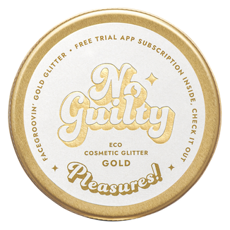 Ministerstwo Dobrego Mydła Facegroovin' Eco Glitter, bio brokat do zdobienia ciała i twarzy, Gold, 10 g - zdjęcie produktu