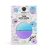 Nailmatic Kids Twin, kula do kąpieli, dla dzieci, niebiesko-fioletowa, 170 g - miniaturka zdjęcia produktu