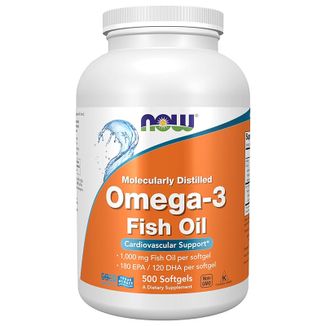 Now Foods Omega-3 1000 mg, 500 kapsułek - zdjęcie produktu