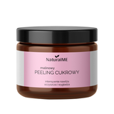 NaturalME, peeling cukrowy, malinowy, 200 ml - miniaturka zdjęcia produktu