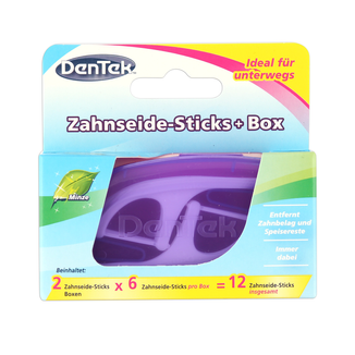 DenTek On-The-Go wykałaczki z nicią dentystyczną, 12 sztuk - zdjęcie produktu