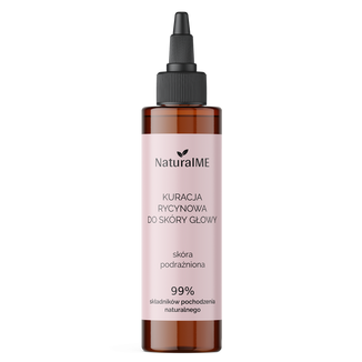 NaturalME, kuracja rycynowa do podrażnionej skóry głowy, 75 ml KRÓTKA DATA NaturalME, kuracja rycynowa do podrażnionej skóry głowy, 75 ml KRÓTKA DATA - zdjęcie produktu