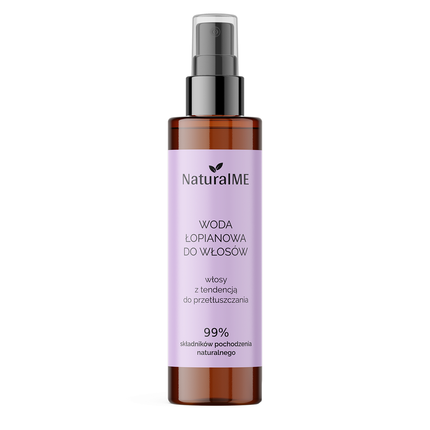 NaturalME NaturalME, woda łopianowa do włosów z tendencją do przetłuszczania, 100 ml