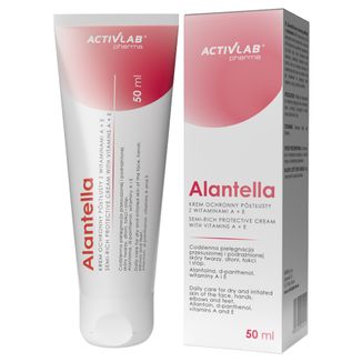 Activlab Pharma Alantella, krem ochronny półtłusty z witaminami A+E, 50 ml KRÓTKA DATA Activlab Pharma Alantella, krem ochronny półtłusty z witaminami A+E, 50 ml KRÓTKA DATA - zdjęcie produktu