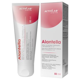 ActivLab Pharma Alantella, krem ochronny półtłusty z witaminami A+E, 50 ml - zdjęcie produktu