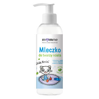 Momme Kicia Kocia, mleczko do twarzy i ciała, zielone jabłuszko, 150 ml KRÓTKA DATA - zdjęcie produktu