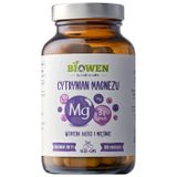 Biowen Cytrynian Magnezu + Witamina B6, 100 kapsułek - miniaturka zdjęcia produktu