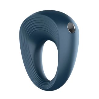 Satisfyer Power Ring, wibrujący pierścień na penisa, granatowy - zdjęcie produktu