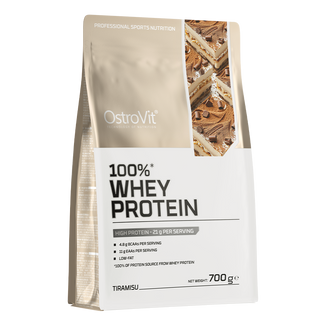 OstroVit 100% Whey Protein, smak tiramisu, 700 g OstroVit 100% Whey Protein, smak tiramisu, 700 g - zdjęcie produktu
