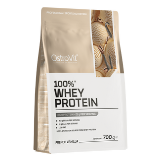 OstroVit 100% Whey Protein, smak francuskiej wanilii, 700 g - zdjęcie produktu