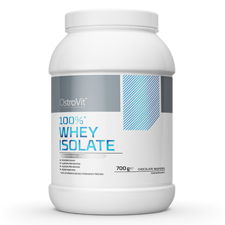 OstroVit 100% Whey Isolate, smak czekoladowych wafelków, 700 g - zdjęcie produktu