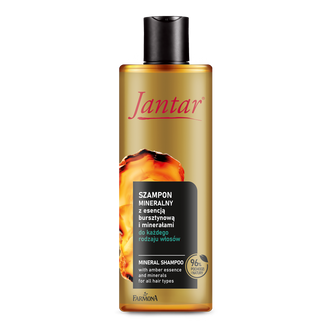Farmona Jantar, szampon mineralny z esencją bursztynową i minerałami, każdy rodzaj włosów, 300 ml - zdjęcie produktu