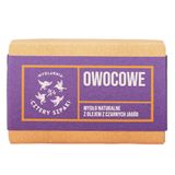 Cztery Szpaki, naturalne mydło w kostce owocowe z olejem z czarnych jagód, 110 g - miniaturka zdjęcia produktu
