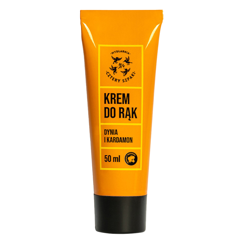 Mydlarnia Cztery Szpaki Cztery Szpaki, krem do rąk, dynia i kardamon, 50 ml