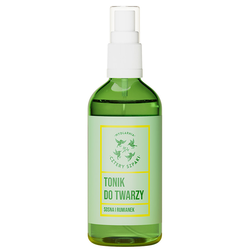 Mydlarnia Cztery Szpaki Cztery Szpaki, tonik do twarzy, sosna i rumianek, 100 ml