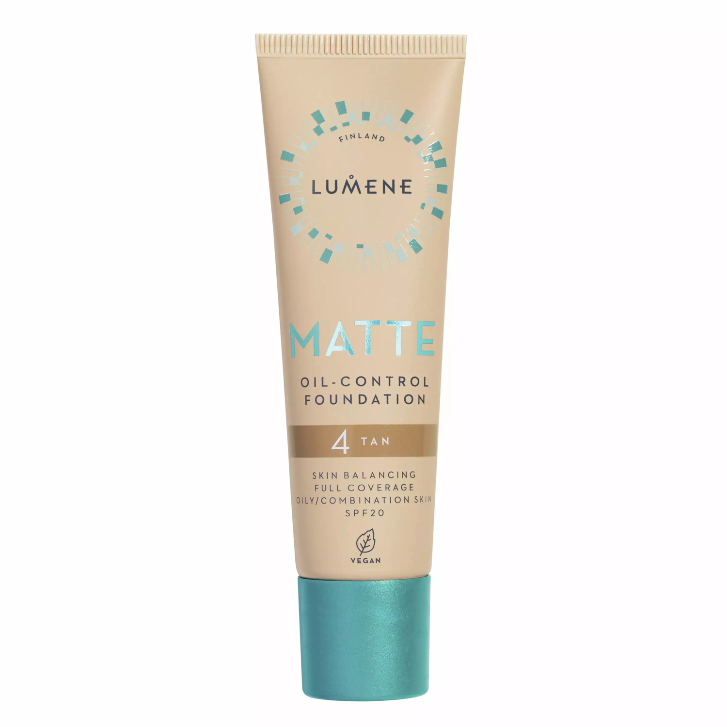Nieznana Lumene Matte 4 Tan, podkład matujący, SPF 20, 30 ml