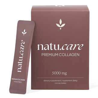 Natu.Care Premium Collagen 5000 mg, kakao, 30 saszetek - zdjęcie produktu