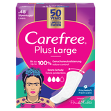 Carefree Plus Large, wkładki higieniczne, fresh scent, 48 sztuk - miniaturka zdjęcia produktu