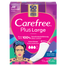 Carefree Plus Large, wkładki higieniczne, fresh scent, 48 sztuk - miniaturka  zdjęcia produktu