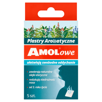 AMOLowe Plastry Aromatyczne, 5 sztuk - zdjęcie produktu