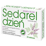 Sedarel Dzień, 20 tabletek - miniaturka zdjęcia produktu