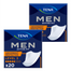 Zestaw Tena Men Active Fit, wkładki anatomiczne dla mężczyzn, Level 3, 2 x 20 sztuk - miniaturka  zdjęcia produktu