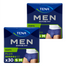 Zestaw Tena Men Active Fit Pants, majtki chłonne, rozmiar S/M, 75-105 cm, Plus, 2 x 30 sztuk - miniaturka  zdjęcia produktu