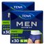 Zestaw Tena Men Active Fit Pants, majtki chłonne, rozmiar S/M, 75-105 cm, Plus, 2 x 30 sztuk - miniaturka  zdjęcia produktu