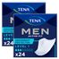 Zestaw Tena Men Active Fit, wkładki anatomiczne dla mężczyzn, Level 1, 2 x 24 sztuki - miniaturka  zdjęcia produktu