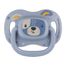Canpol Babies, smoczek uspokajający, silikonowy, symetryczny, Cute Animals, niebieski, 34/924, 0-6 miesięcy, 1 sztuka - miniaturka  zdjęcia produktu