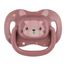 Canpol Babies, smoczek uspokajający, silikonowy, symetryczny, Cute Animals, różowy, 34/924, 0-6 miesięcy, 1 sztuka - miniaturka  zdjęcia produktu
