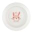 Canpol Babies, miska plastikowa dla dzieci, Cute Animals, różowy królik, od 4 miesiąca, 270 ml - miniaturka 2 zdjęcia produktu