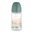 Canpol Babies EasyStart, butelka antykolkowa, szerokootworowa, Mountains, zielona, 35/243, od 3 miesiąca, 240 ml - miniaturka  zdjęcia produktu