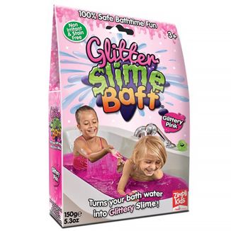 Zimpli Kids Slime Baff Glitter, zestaw do tworzenia glutów, różowy, od 3 lat - zdjęcie produktu