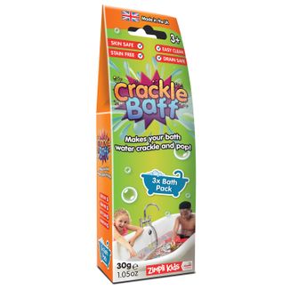 Zimpli Kids Crackle Baff Colour, strzelający proszek do kąpieli, 3 kolory, od 3 lat, 300 g - zdjęcie produktu
