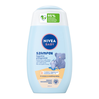 Nivea Baby, szampon, łagodna pielęgnacja, od 1 dnia życia, 200 ml - zdjęcie produktu