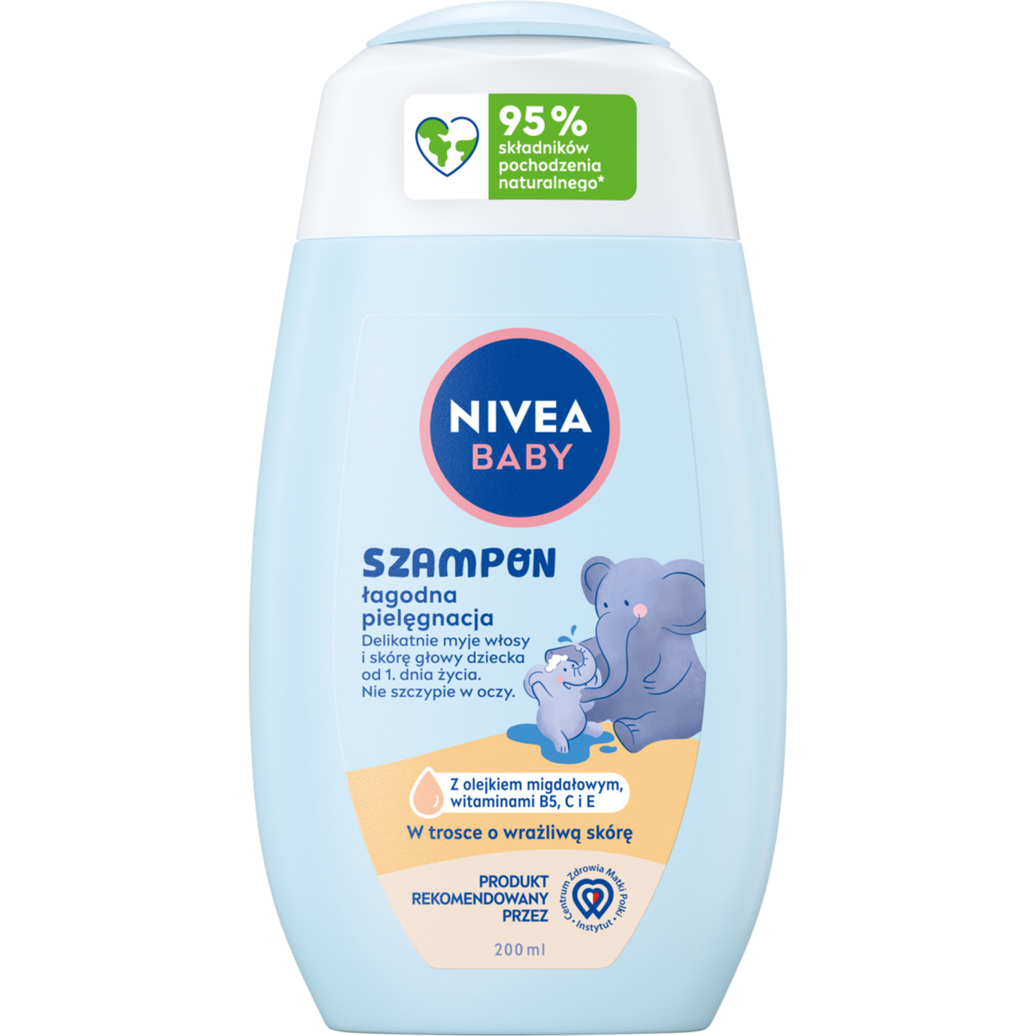 Nivea Nivea Baby, Shampoo, sanft Pflege, ab dem 1. Lebenstag, 200 ml — Inhaltsstoffe und Bewertung