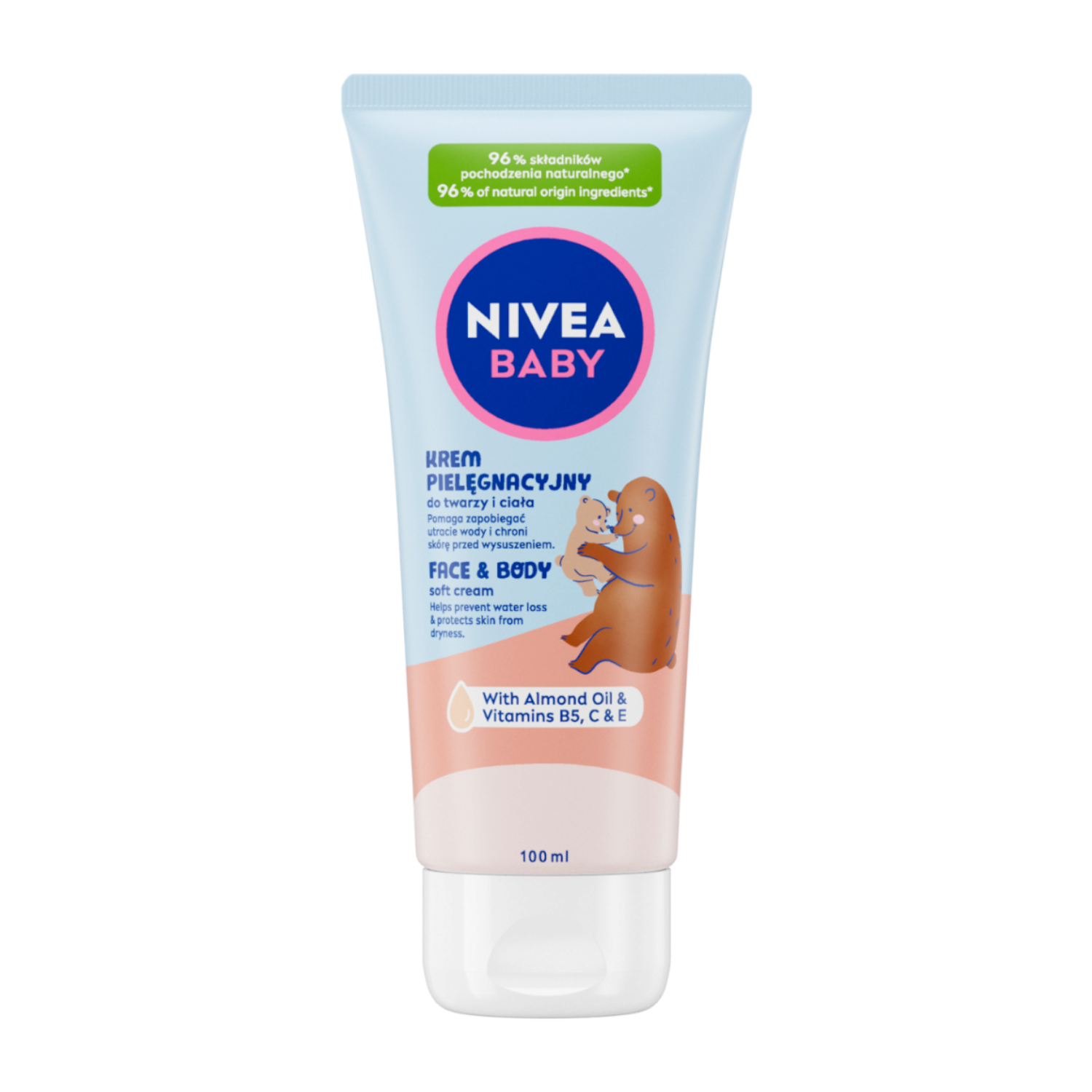 Nivea Nivea Baby, Creme pflegend für Gesicht und Körper, ab dem 1. Lebenstag, 100 ml — Inhaltsstoffe und Bewertung